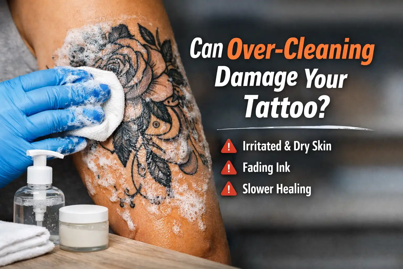 Can Over-Cleaning Damage Your Tattoo