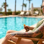Can swim with a new tattoo tips
