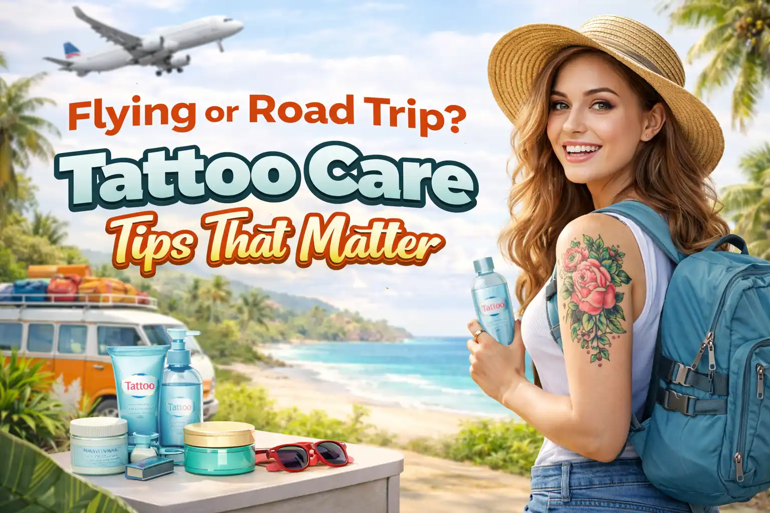 Flying or Road Trip Tattoo Care Tips That Matter