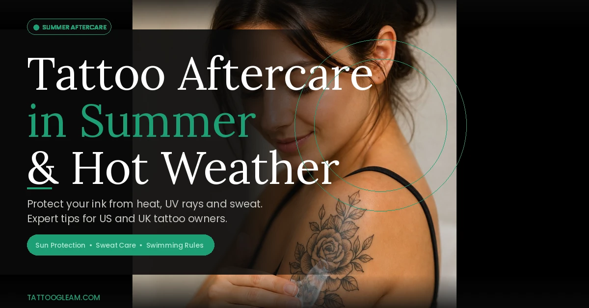 Tattoo Aftercare in Summer and Hot Weather