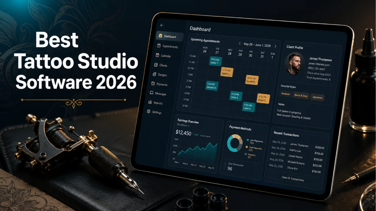 Tattoo Studio Management Software
