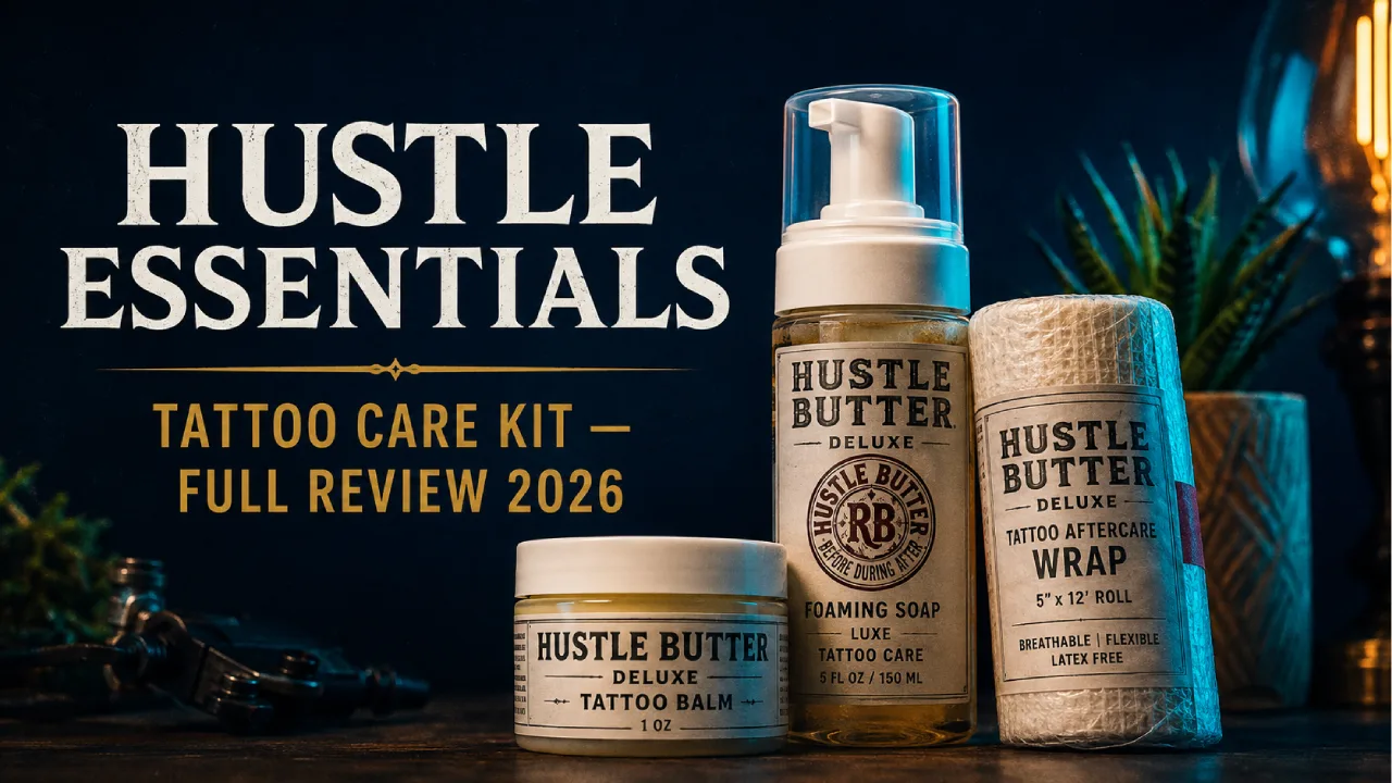 hustle essentials tattoo care kit