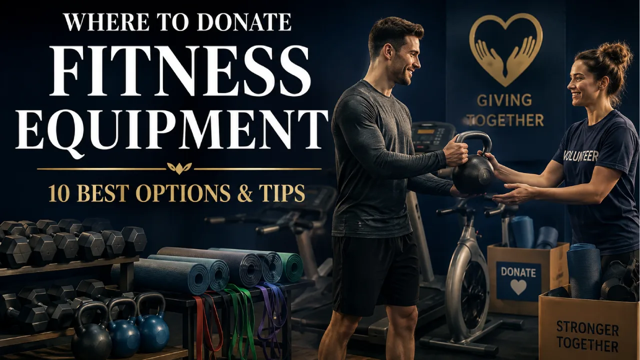 where to donate fitness equipment