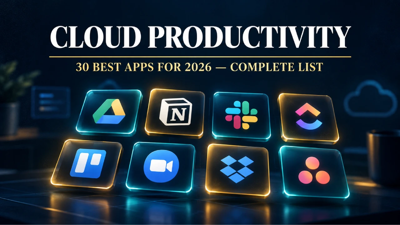 cloud based productivity apps