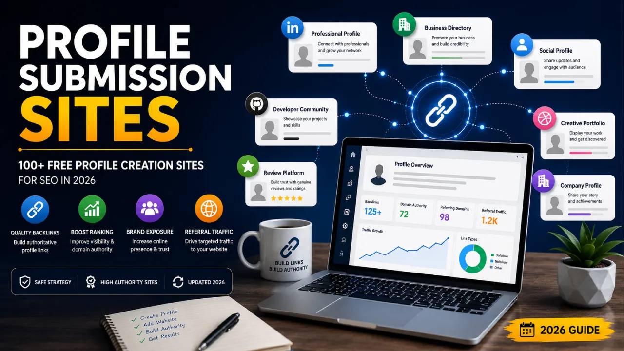 profile submission sites